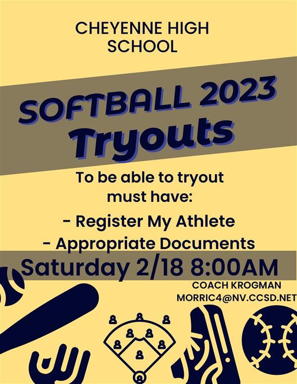 Softball Tryouts