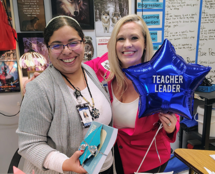  Congratulations, Ms. Ashton for being accepted into the Teacher Leadership Academy!