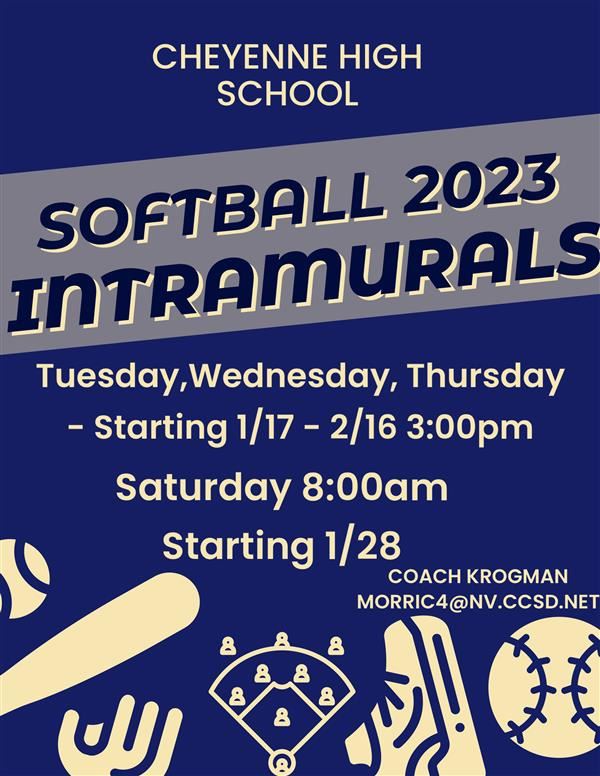 Softball Intramurals